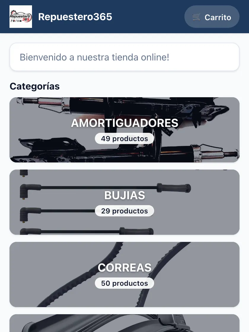 Tienda online de Repuestero365